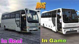 Bus Simulator Ultimate And Real Life [upl. by Crim202]