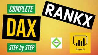 Power BI DAX Tutorial 1550  What is RANKX [upl. by Ellertal584]