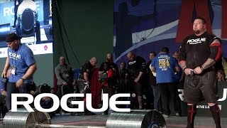 2018 Arnold Strongman Classic  Rogue Elephant Bar Deadlift  Full Live Stream Event 4 [upl. by Caravette]