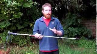 How to Adjust Telescopic Walking Poles [upl. by Guinna]