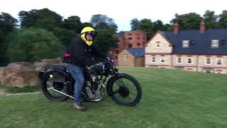 Firing up my 1930s Velocette KSS Mk I [upl. by Hachmin259]