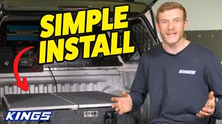 How to install a set of 1300mm Titan Rear Drawers [upl. by Lladnor]