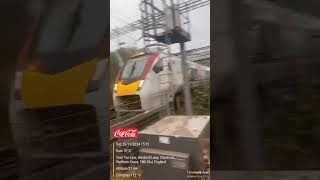 Stansted Express 745104 passes Cheshunt for Stansted Airport [upl. by Simmons]