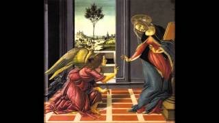 Sandro Botticelli The Annunciation [upl. by Schuyler793]