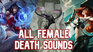 All Female Death Sounds [upl. by Grant]