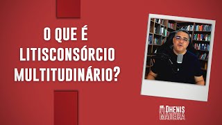 O que é litisconsórcio multitudinário [upl. by Mariya]