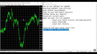 download and how to use eaBiBot for get crypto idx binomo on mt4 [upl. by Portia]