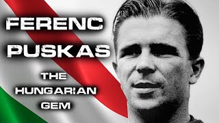 FERENC PUSKAS  THE HUNGARIAN GEM  HIGHLIGHTS WITH COMMENTARY [upl. by Suirad]