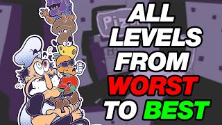 Pizza Tower Ranking ALL Levels [upl. by Ranson]