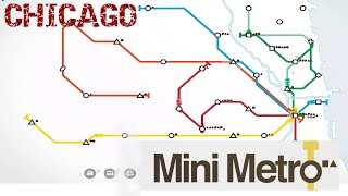 BULLET TRAINS are overpowered in Mini Metro [upl. by Ydnal]