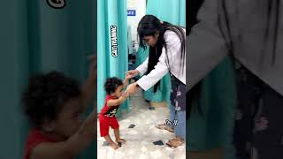 Gait Training  DrN  Physio Nandini ytshorts physiotharapist baby cpchild shorts newyoutuber [upl. by Wynny]