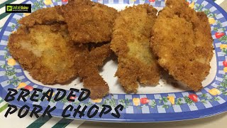 Panfried Breaded Pork Chops [upl. by Eelarol]