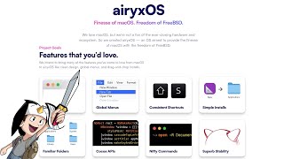 airyxOS Um clone do macOS [upl. by Barvick]