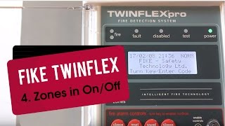 Fike Twinflex Pro Panel part 4 Switching onoff zones [upl. by Nerraw316]