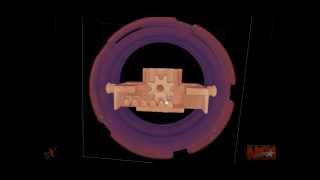 NSI 4D Computed Tomography of a Gear Assembly [upl. by Baskett]