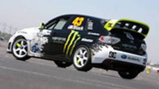 Ken Block Subaru Impreza WRX STI Gymkhana 2  Track Tested  Edmundscom [upl. by Aneral]