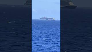 Cruise Ship heading to Hurricane Beryl AREA TURN AROUND Do they Turn Around cruise shorts [upl. by Yemirej]