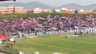 Pisa  Spezia il tifo della curva nord [upl. by Suiluj514]