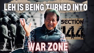 LEH IS BEING TURNED INTO A WAR ZONE  SONAM WANGCHUK [upl. by Orrocos]