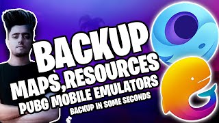 How to Backup And Restore PUBG Mobile Resources Packs Maps in Gameloop  100 Safe  Emulator [upl. by Tildi]