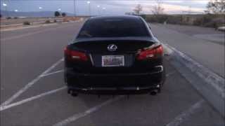 Custom 2006 Lexus IS350 Exhaust system magnaflow true dual [upl. by Roosevelt]