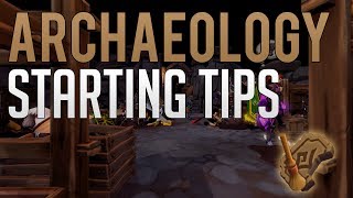 Archaeology beginners tips amp training guide [upl. by Antonina747]