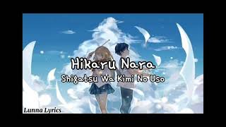 kimi da yo kimi nanda yo oshiete kureta Hiraku Nara  Shigatsu Wa Kimi No Uso TraduçãoLegendado [upl. by Atsirk]