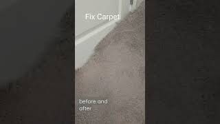 How to repair Berber carpet snag carpettoolzcom [upl. by Dnalel550]