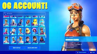 Reviewing A Renegade Raider Fortnite Account [upl. by Publea]