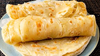 You have Flour Butter and Milk Make this Super Soft and Rich Layered Chapati  Soft Paratha  Roti [upl. by Martsen679]