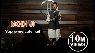 Modi Ji Sapne me aate hai 1  Stand up Comedy  Shyam Rangeela [upl. by Nashbar406]