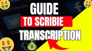 SCRIBIE TRANSCRIPTION GETTING STARTED PT 1 [upl. by Isabea]