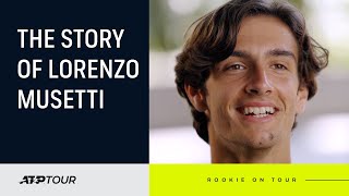 Rookie On Tour The Flamboyant Lorenzo Musetti [upl. by Nye966]