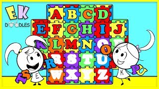 ABC Song Learn English Alphabet for Children with Emma amp Kate  Kids Nursery Rhymes [upl. by Ebeohp547]