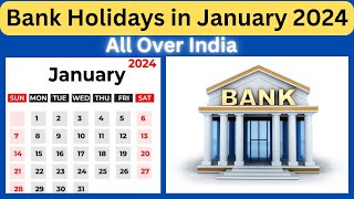 Bank Holidays in January 2024 bankholidayinjan2024 2024bankholidays advayainfo [upl. by Kato389]