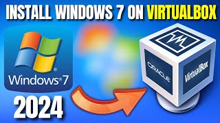 Quickly Install Windows 7 on VirtualBox 2024  Step by Step Guide💥 [upl. by Starr]