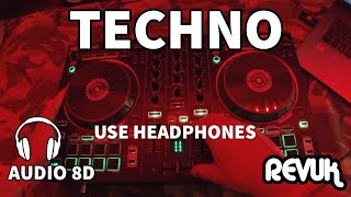 8D Techno Mix  8D AUDIO USE HEADPHONES [upl. by Jory]