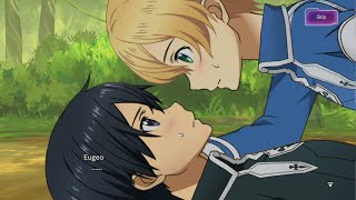 Kirito x Eugeo Kiritos Social Mission quotAn Odd Feelingquot  Sword Art Online Alicization Rising Steel [upl. by Ferd]