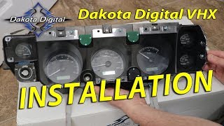 Dakota Digital VHX Dash Installation  1971 Chevelle SS [upl. by Sherill414]