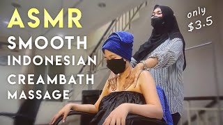 ASMR Smooth Indonesian Creambath Massage [upl. by Palila355]