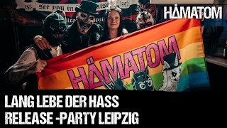 HÄMATOM  LANG LEBE DER HASS ReleaseParty in Leipzig Vlog [upl. by Miett178]