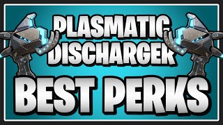 The BEST PERKS for the Plasmatic Discharger for real this time in Fortnite Save the World [upl. by Eramat]