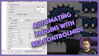 Automating Plugins with ReaControlMIDI  Tutorial [upl. by Jeavons]