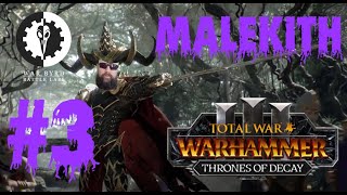 Malekith Dark Elves Campaign 3 [upl. by Esiouqrut610]