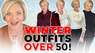 Winter Outfit Ideas 6 Looks for Women Over 50 [upl. by Aggie492]