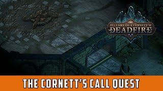 The Cornetts Call Quest Pillars of eternity 2 Deadfire [upl. by Kumar520]