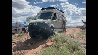 Moab Revel Rally with obstacle course for 4x4 vans [upl. by Urquhart]