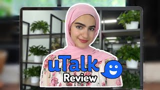 Best way to learn new vocab  uTalk app review [upl. by Ymmot]