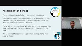 Larkhall Academy Guide to SQA assessment 2021 [upl. by Rolat564]