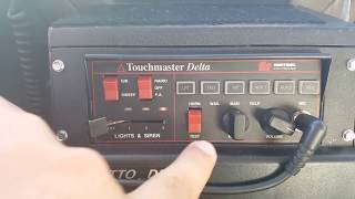 Federal Signal Touchmaster Delta UTMD Siren Demo [upl. by Vachel]